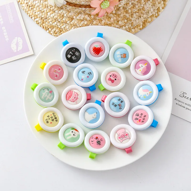 

Nice Gift Baby Children Sleeping Supplies Mini Cute 1/5Pcs Random Color Mosquito Repellent Buckle Bracelets Driving Mosquito