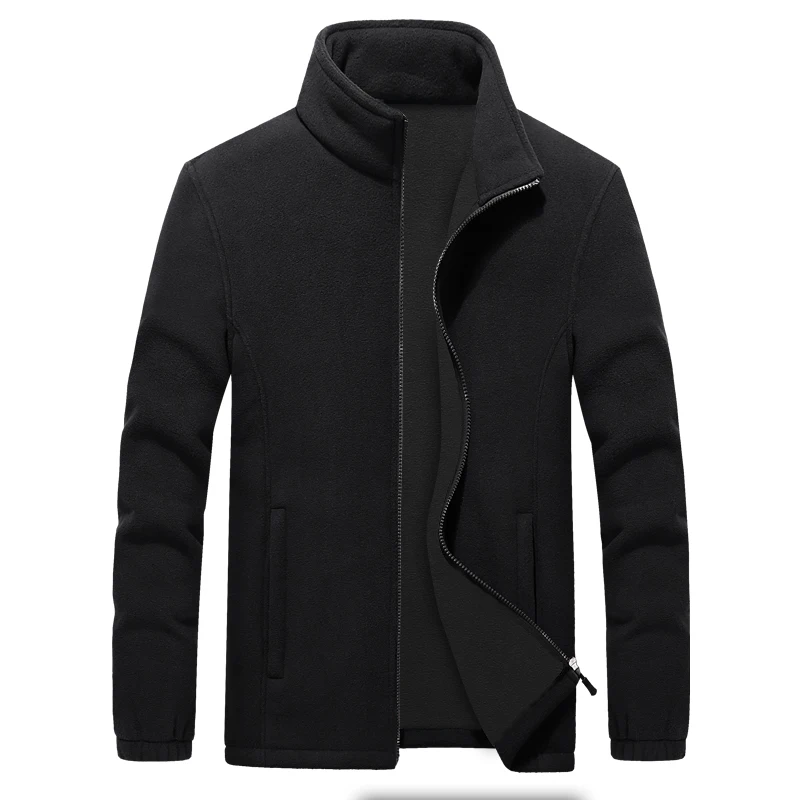 Толстовки мужские 7XL 8XL 9XL Мужская ветровка толстые флисовые куртки верхняя