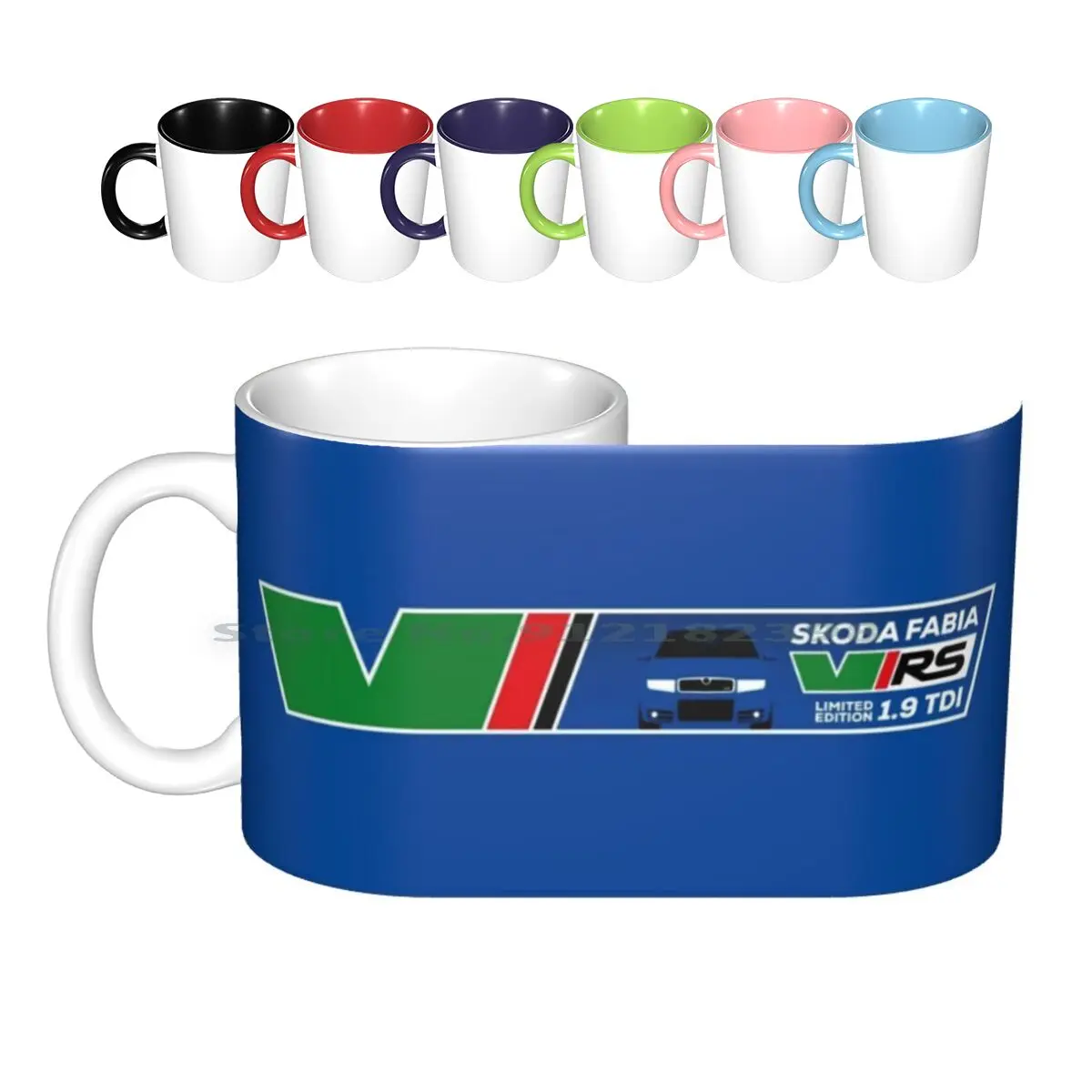 Skoda Fabia Vrs Limited Edition-Slim Landscape Tazze In Ceramica Tazze Da Caffè Tazza Da Tè Al Latte Skoda Vrs Skoda Fabia Vrs Fabia Vrs Skoda