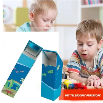 

DIY Telescopic Periscope Handmade Technology Kindergarten Science Assembly Toy Children Toys Educational Toys for Kids