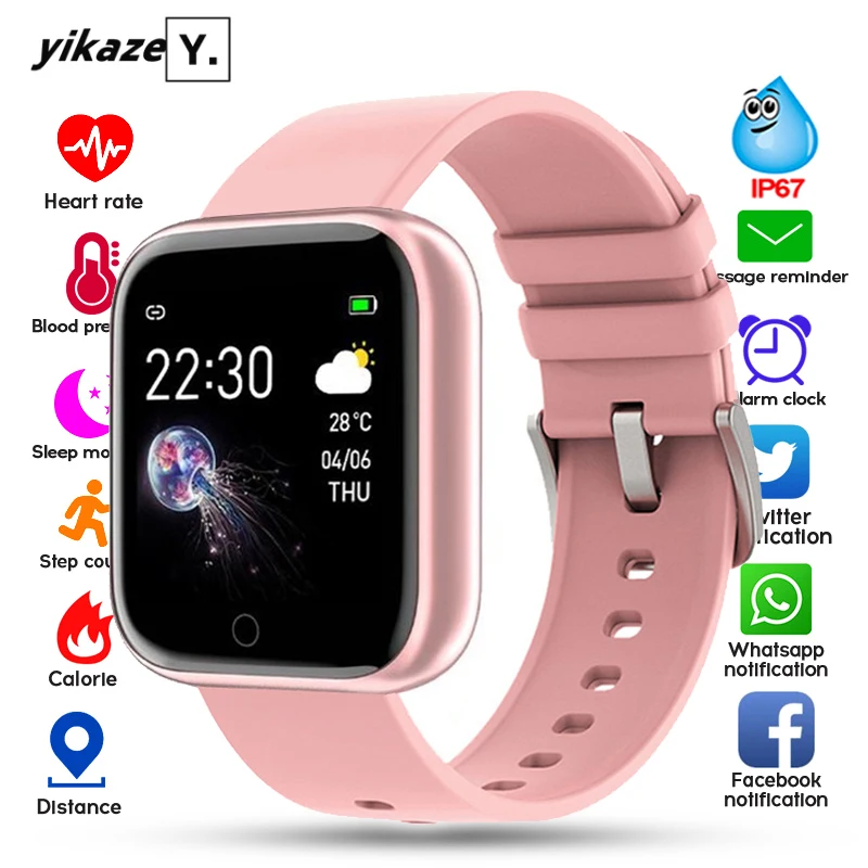 

I5 Waterproof Smart Watch Women Bluetooth Smartwatch For Apple IPhone Xiaomi Heart Rate Monitor Fitness Tracker PK P70 P68 T80