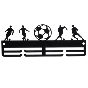 

2 Layers Medal Hanging Holder Rack Hanger Bracket Wall Medals Display Hooks Football Competition Challenge Home Office Wall