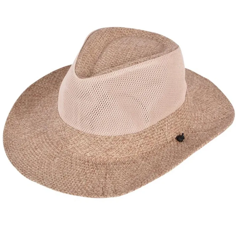 H7544 средство для защиты от солнца Sunhat Мужская Летняя Повседневная дышащая солнцезащитная Кепка солнцезащитный козырек для альпинизма Анти-ультрафиолетовая шляпа