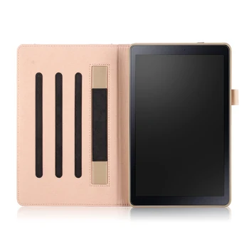 

Smart Cover Shockproof Protective PU Dustproof Anti-slip Tablet Case Hand Strap Shell Large Pocket Portable For Samsung Tab S4