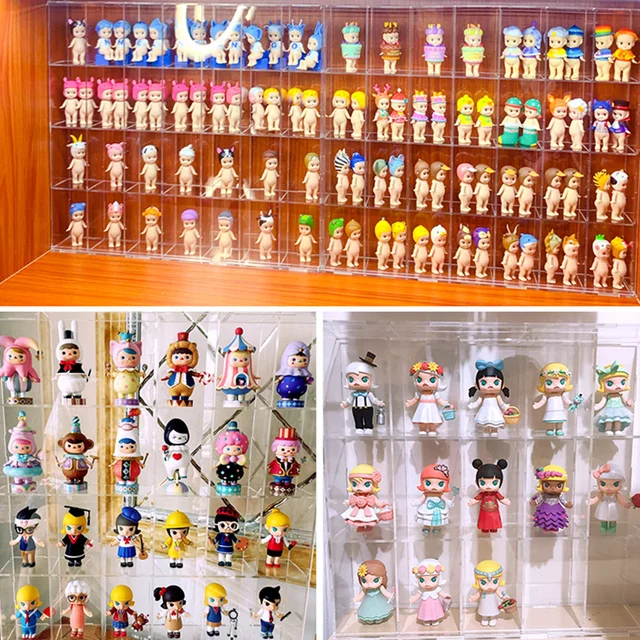 Transparent Acrylic Display Storage Case Box Perspex ShowCase Dustproof For Garage Kit  Doll Model Cars Figures Collectibles 3