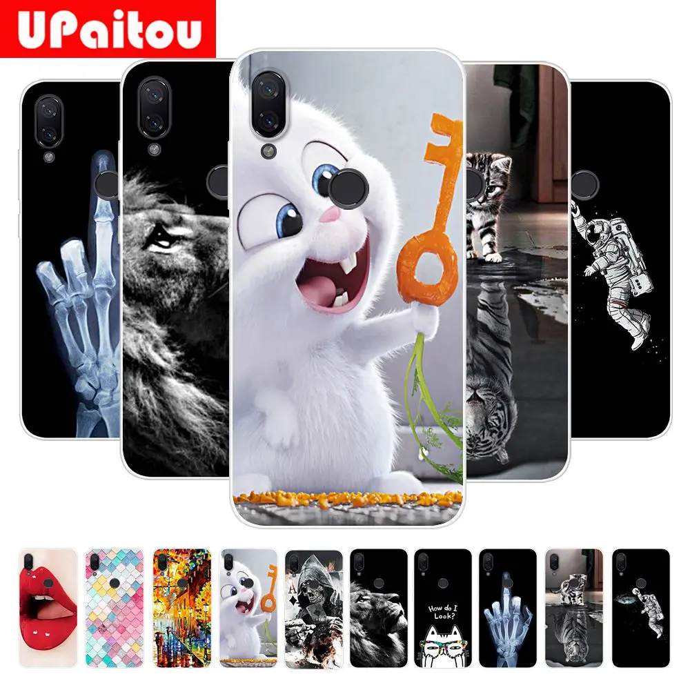 Чехол для huawei P Smart Z/Y9 Prime 2019 мягкий ТПУ чехол с принтом силиконовый PSmart Z 6 59 &quot
