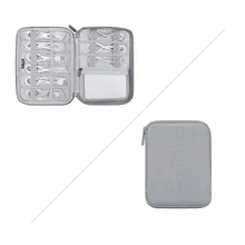 Устойчивое к царапинам полиэстер путешествия цифровой Сумка Для Хранения Чехол Органайзер для Мощность банк жесткий диск U диск памяти