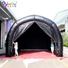 Free Shipping 5x4.5x3.5 Meters Black Football Race Inflatable Tunnel Tent With Customized Logo Printing For Sale - BG-T0140 1