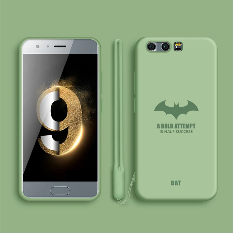 

Original Liquid Silicone Phone Case for Huawei Honor 9 Lite Soft-Touch Silky Protective Cover for Honor 9i 9N Back Coque Fundas