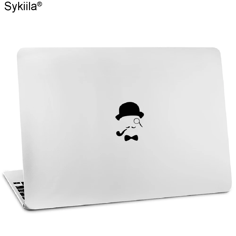 Sykiila Sticker for Apple MacBook Air 11 13 Pro 13 15 17 Retina 12 Personal Vinyl Decal Skin Laptop Juice Box Black Cup Vinyl Film Sticker Laptop Sticker