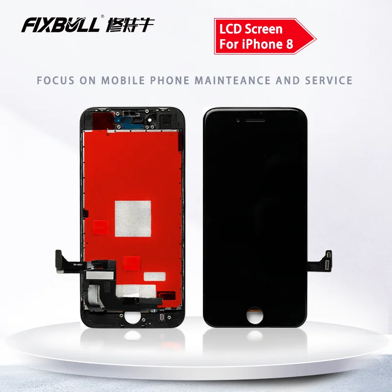 FIXBULL AAA + экран дисплея для iPhone 6 6S 7 8 Plus 3D сенсорный в сборе дигитайзер запасной