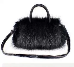 

New Fluffy soft Handbag Women Faux Fur Soft Female Shoulder Bag 2020 Fashion Lady Messenger Bag Day Clutch Handbag