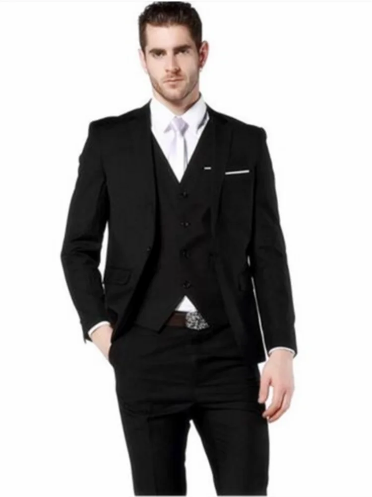Мужской костюм Smolking Noivo Terno Slim Fit Easculino вечерние костюмы для мужчин hochzeitsanzug мужской смокинг жениха Свадебные официальные