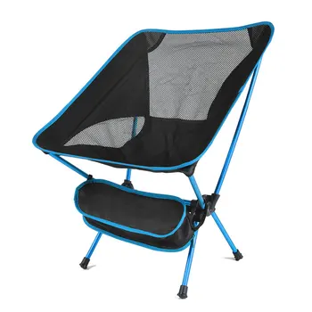 

Foldable Camping Chair Superhard High Load Portable Hiking Beach Outdoor Picnic Seat Fishing Tools Chair