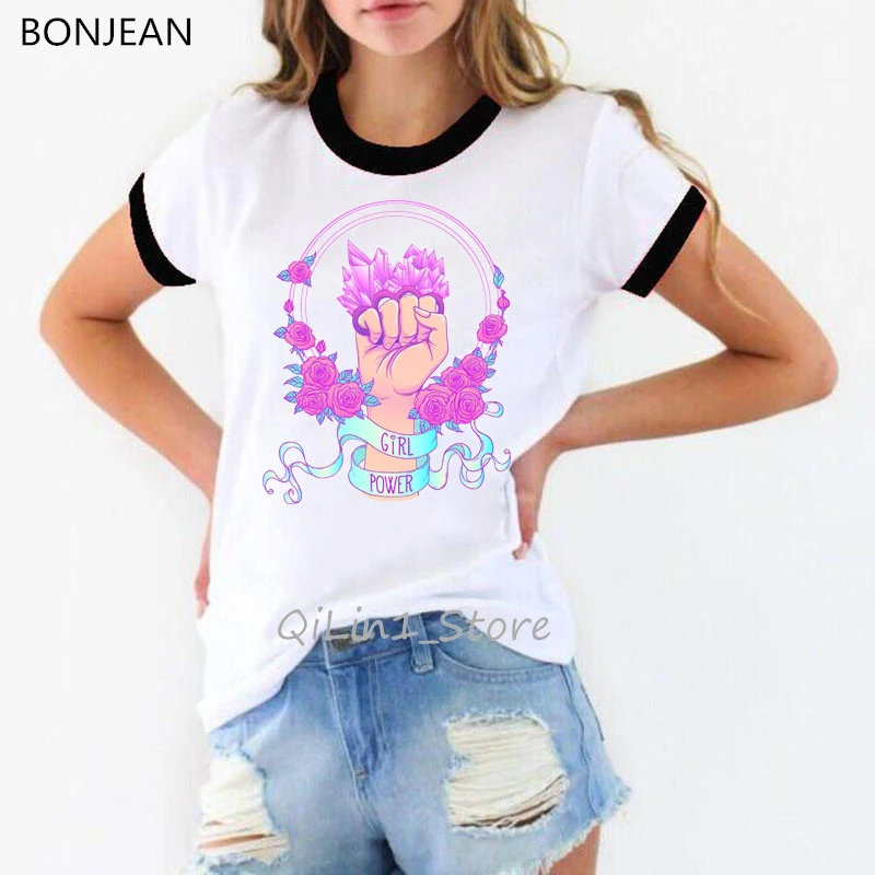 101517 B Star wars fight like a girl футболка femme tumblr летняя одежда girl power graphic футболки женские забавные феминистские футболки - Цвет: 101517 B