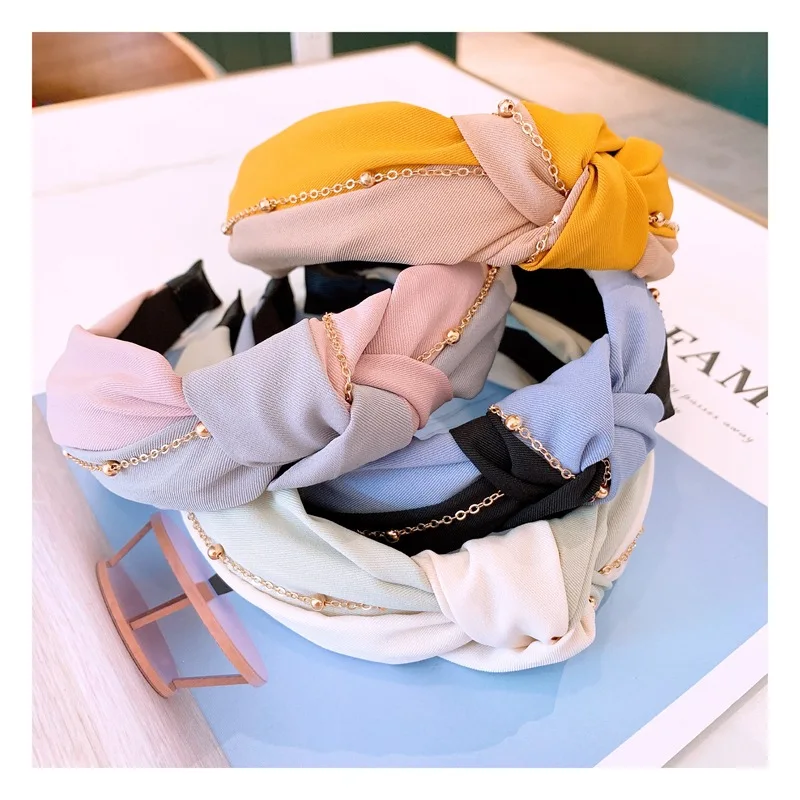 Haimeikang Novelty Fashion Hairband Rhinestone Headband for Women Hair Band Wild Hair Accessories