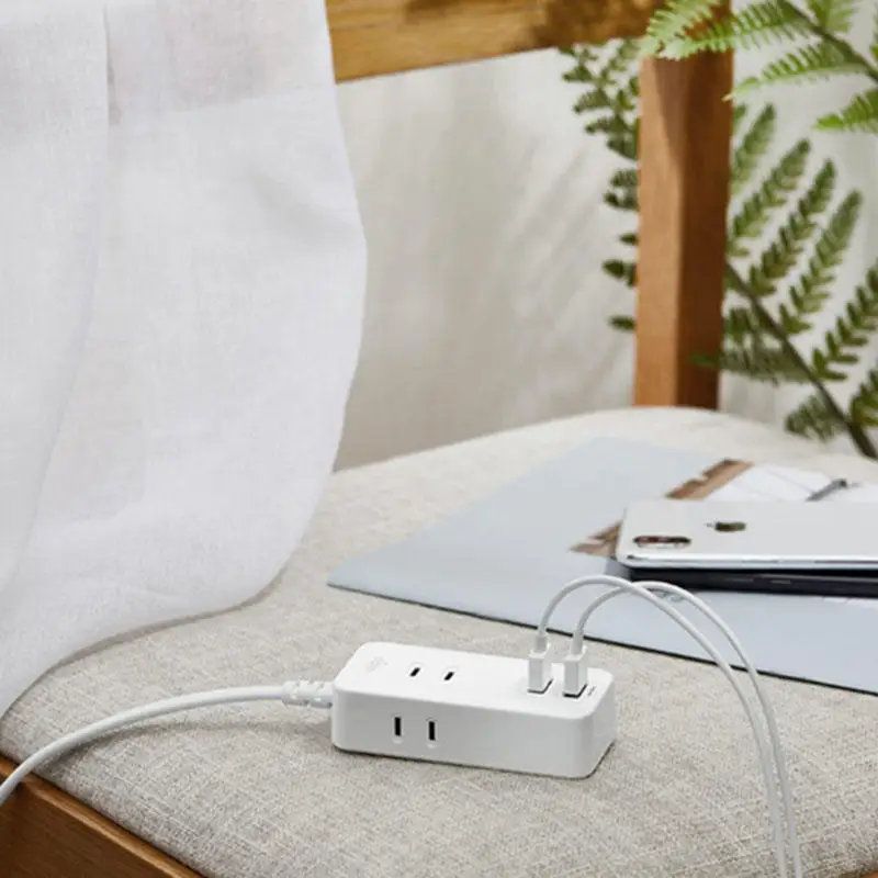 Xiaomi Aigo F0320 розетка USB Смарт Быстрая зарядка портативный удлинитель 2 AC 3USB порта штепсельная розетка от Youpin