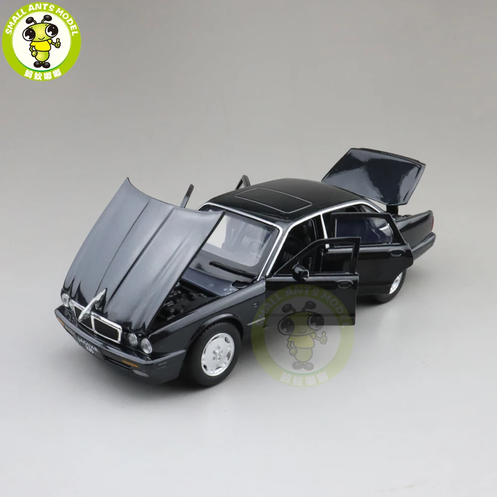 1/32 Ja guar XJ6 XJ-6 JACKIEKIM литая под давлением модель автомобиля игрушка джип для детей Подарки для мальчиков девочек звуковое освещение