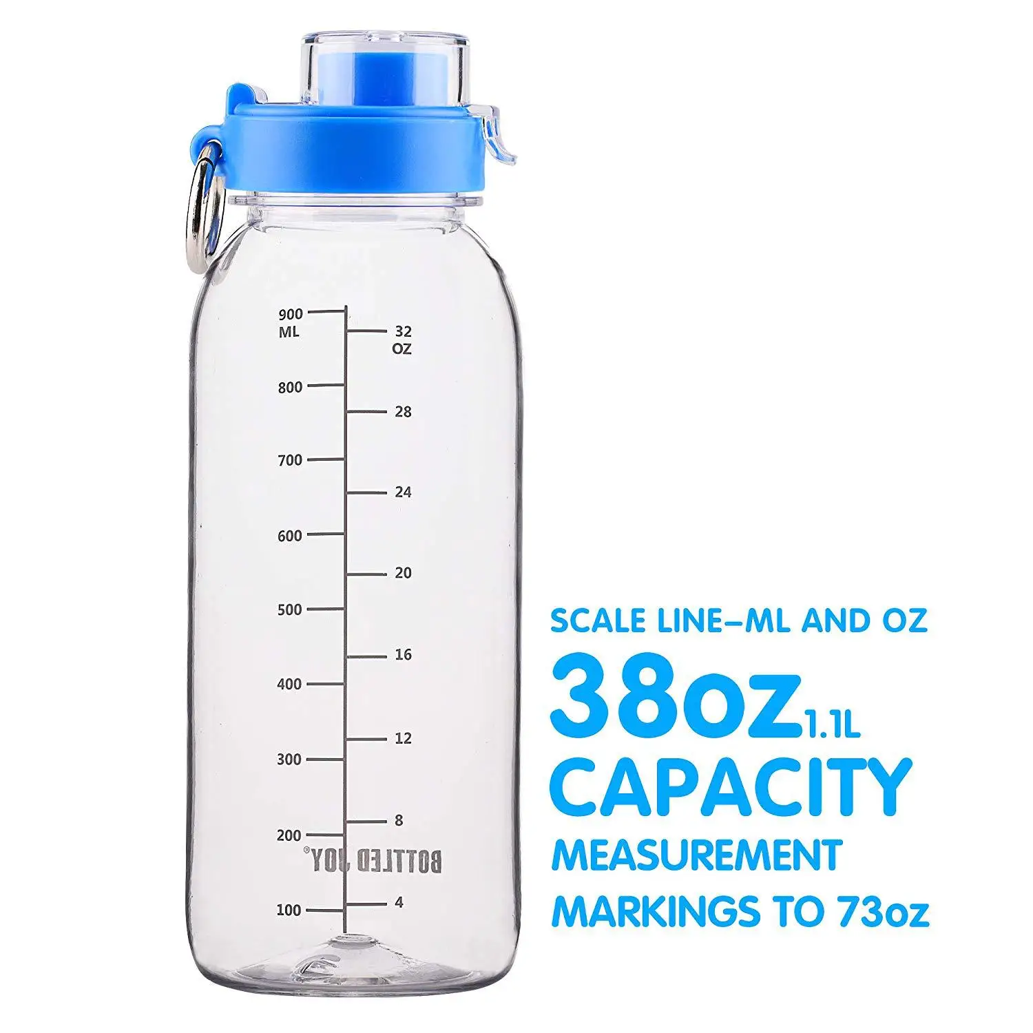 1000 мл тритановая чашка BPA Feee большая емкость спортивная чашка для воды портативная Автомобильная пластиковая чашка для воды с крышкой CIQ CE/EU