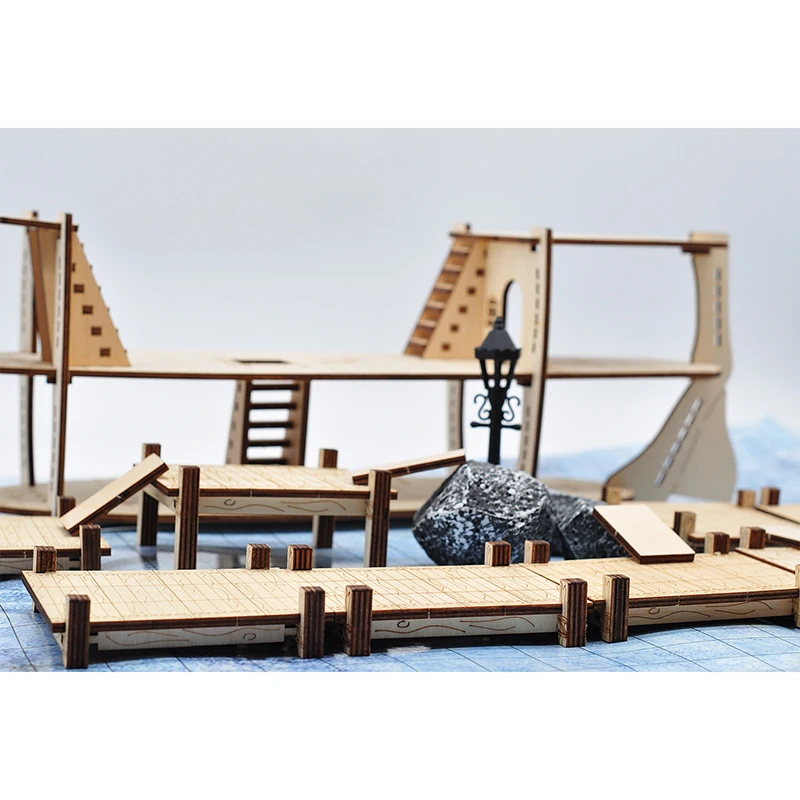 CZYY D & D Modular Bridge, Dock, Set di espansione Passerella, Stile 1