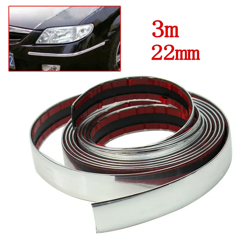 Декоративный автомобильный Стайлинг полосы хромированный литье интерьера защитный аксессуар