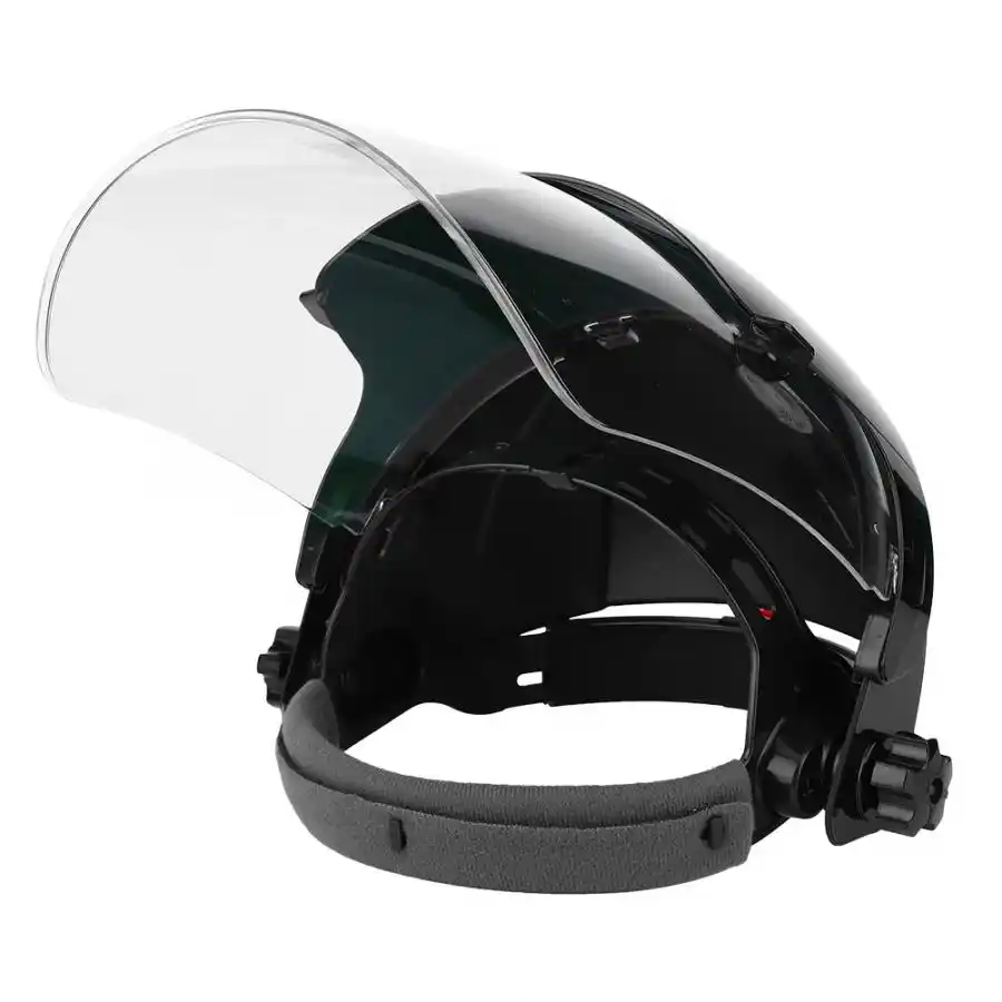 Black welding anti-glare glass PP Welding Mask Windproof Protective Mask