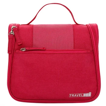 

Red Vanity Women Men Toilet Toiletry Kit Cosmetic Makeup Make Up Bag Case for Travel Organizer Pouch