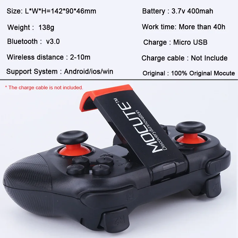 Игровой коврик для IOS для Android джойстик Bluetooth контрольный Лер селфи пульт дистанционного управления джойстика для ПК смартфона