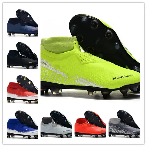 

2019 nouveauté chaussures de football pour hommes Phantom VSN Elite DF sg-pro crampons de football Anti-colmatage Vision fantôme