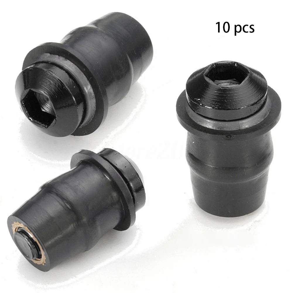 10 шт. металл прочный мотоцикл M5x15mm практичный обтекатель Замена аксессуары Болты Автомобиля гайка ветрового стекла винт Универсальный