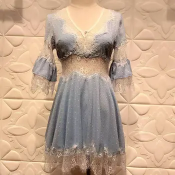 

CAMIA jumpsuit women Sexy V-neck Lace body mujer Women Jumpsuits Rompers Womens Holiday and Vocation Playsuits Jumpsuits