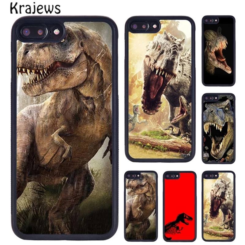 Чехол krajew T Rex с динозавром тираннозавром для телефона iPhone 5 6 S 7 8 plus 11 12 Pro X XR XS Max