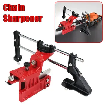 

Metal Hardware Manual Garden Universal Chain Sharpener Guide Bar Chainsaw File Tool Handheld Super Rapid Durable Home Portable