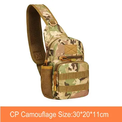 CPCamouflage Уличный рюкзак камуфляжные сумки на плечо мужские военные водонепроницаемые тактические сумки Оксфорд Дорожные треккинговые сумки через плечо - Цвет: CPCamouflage