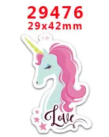 PR-29476 Принадлежности для рукоделия с изображением героев мультфильмов плоские с обратной стороны плоские смолы 30 штук. PR-29155-29478 - Цвет: PR-29476