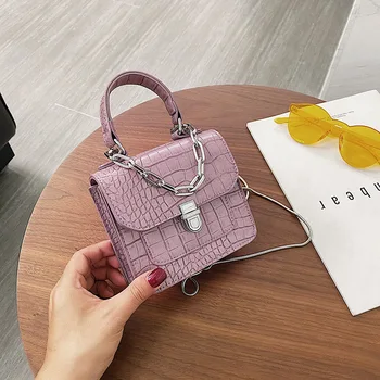 

2020 summer popular mini bag new fashion ins Korean version of the wild one-shoulder messenger chain female bag trend