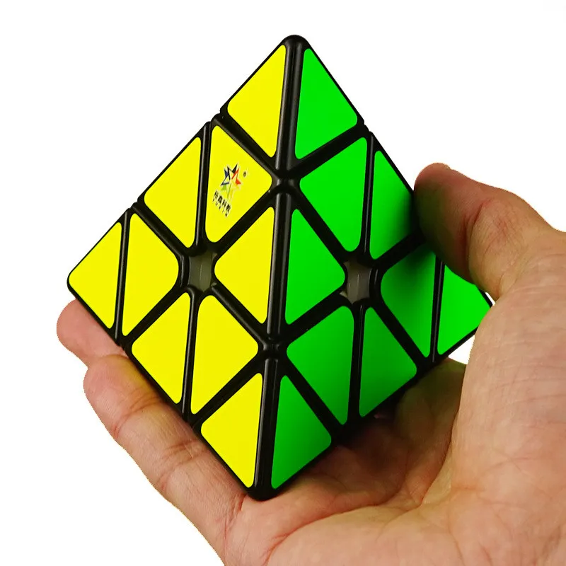 YuXin HuangLong 3x3x3 Пирамида Магнитный магический куб безопасный ABS быстрый ультра-Гладкий 3x3 кубар-Рубик на скорость детские игрушки подарок