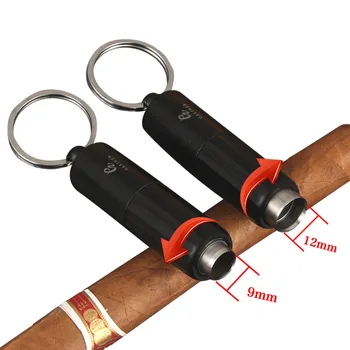 

GALINER Cigar Punch Stainless Steel Metal Cigar Cutter Sharp Punch Travel Pocket Sigar Puncher Cutter 2 Size 9mm/12mm For Cohiba