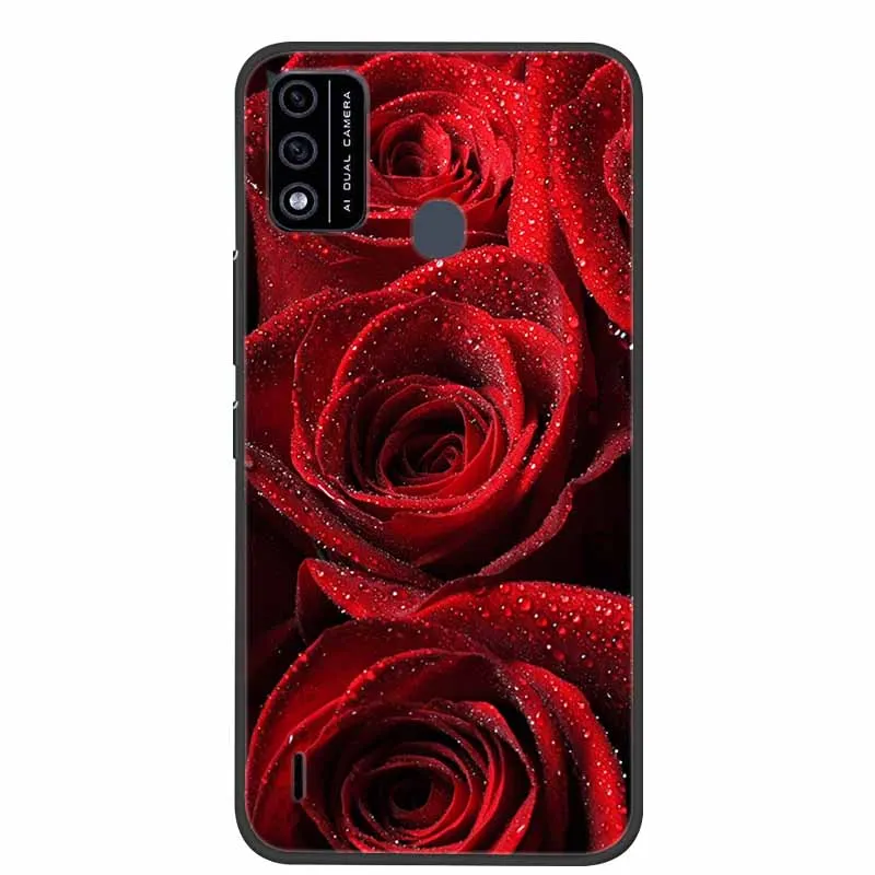 For Itel A48 Case Soft Silicone Cool Cartoon Case For Itel A48 Back Cover for ITEL A 48 Cases Fashion TPU Phone Fundas New Capa phone pouch for running