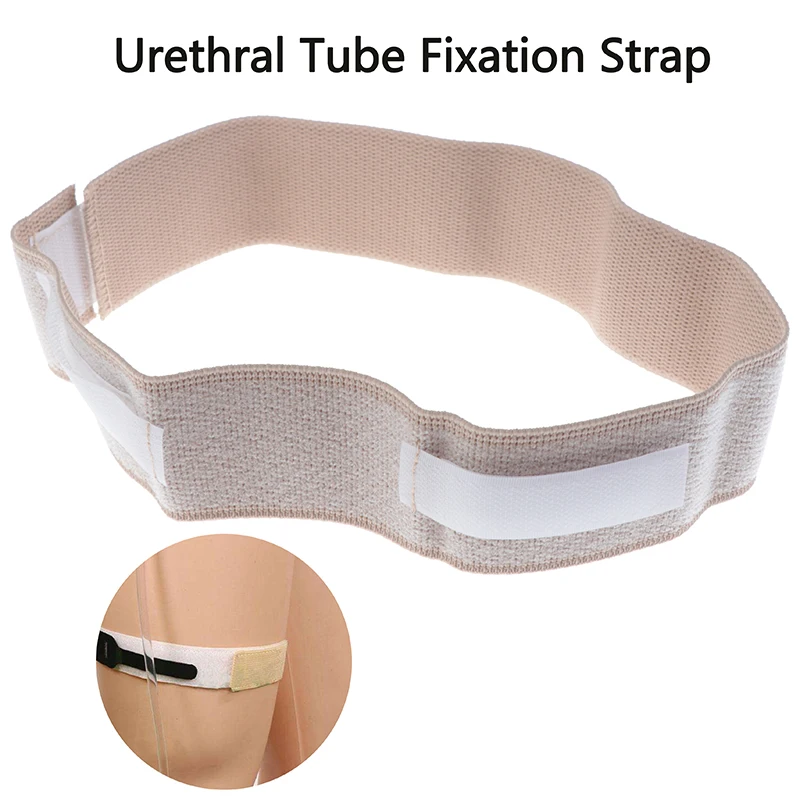 1Pcs Adjustable Leg Catheter Holder Urethral Tube Fixation Strap Belt Health Care Medical Accessories Brace Support