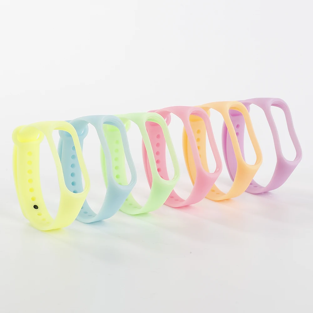 Mr 19 Strap for Xiaomi Mi Bracelet 3 Straps Xiaomi Mi Band 3 Wristbands Straps Luminous Fluorescence Smart Watch Band3 Halloween