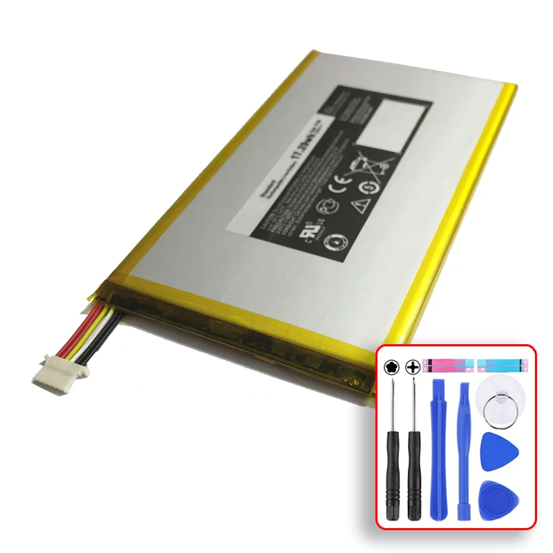 Для Dell Venue 7 3740/Venue 8 3840 P708 17.29wh планшет Батарея для Dell Venue 7 3740/Venue 8 3840 P708 17.29wh