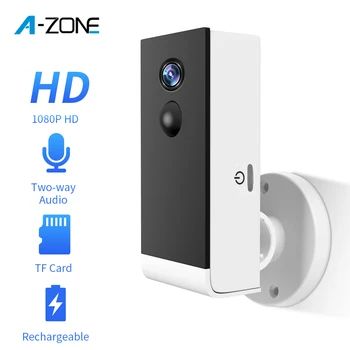 

1080P HD WiFi IP Camera Outdoor Wireless Security Battery Charge Camera Audio Surveillance CCTV PIR Motion Detection SD Card