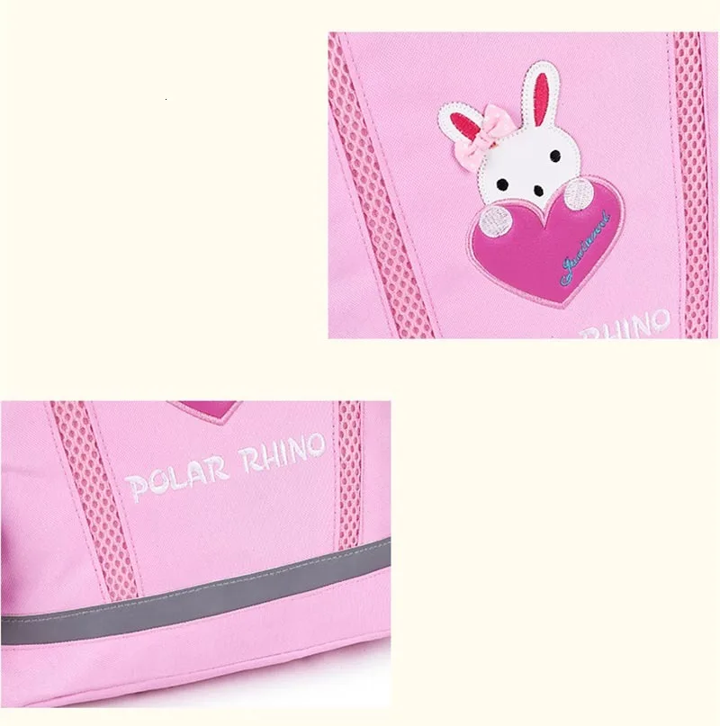 Children Printing Nylon bear/rabbbit Backpacks Kids Kindergarten School Bags Backpacks Baby Boys Girls Nursery Toddler Rucksack