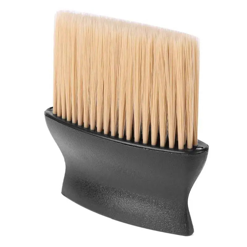1 шт. пластиковая щетка для чистки волос 3D мягкое волокно для волос на шее метелка для лица парикмахерские инструменты для стрижки волос