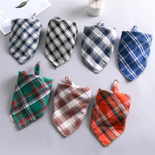 Детские нагрудники для кормления; треугольные хлопковые детские нагрудники; бандана для младенцев; тканевые Слюнявчики для новорожденных; Водонепроницаемые двухслойные Слюнявчики