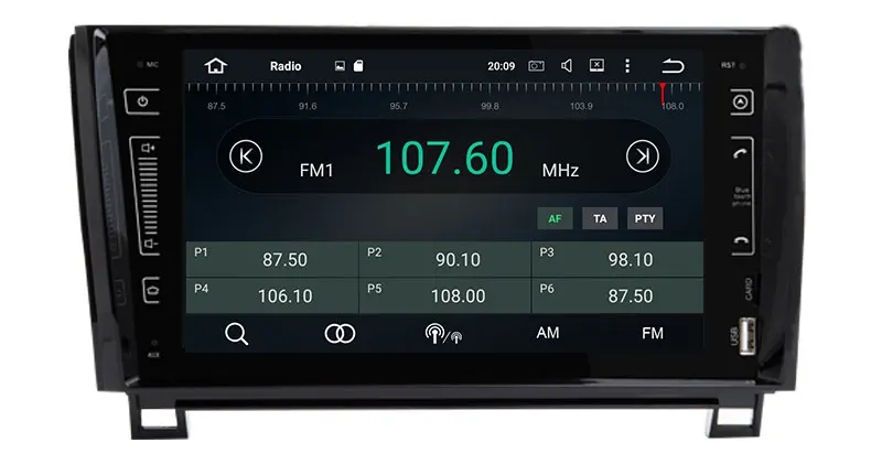 Flash Deal Android 9.0 Octa Cores Car DVD Player Stereo System For Toyota Sequoia Tundra  Multimedia GPS Radio Navigation 9