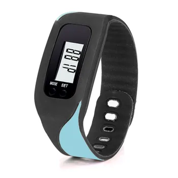 

Digital Watch LCD Pedometer Run Step Walking Distance Calorie Counter Watch Bracelet relogio digital Reloj deportivo caliente