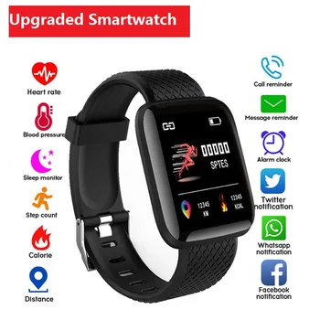 

D13 Smart Watches Men Women 116 Plus Heart Rate Watch Smart Wristband Sports Watche Smart Band Waterproof Smartwatch Android IOS