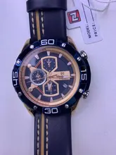 NAVIFORCE-reloj deportivo de lujo para hombre, cronógrafo de pulsera de cuero genuino militar, azul de marca, a la moda，hombre，relojes para hombre，relojes，rrelojes de cuarzo para hombre，relojes analógicos para hombre